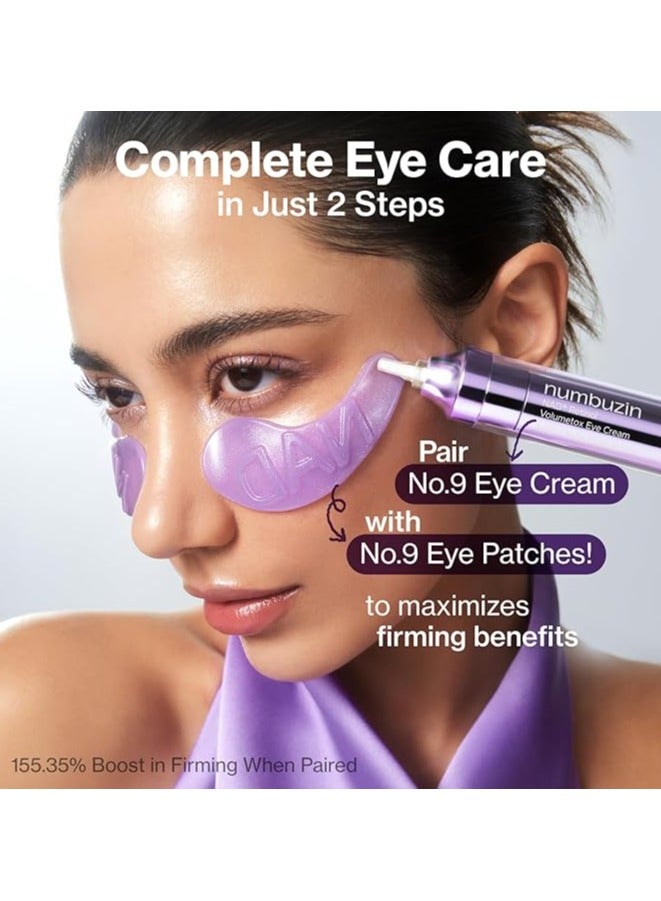 numbuzin No.9 Eye Cream | NAD+ Retinol Volumetox Eye Cream | Firming, Wrinkles, Fine Lines, Dark Circles, Puffy | Retinol, Peptides, Niacinamide | Undereye Treatment Serum | 10 ML - Image 2