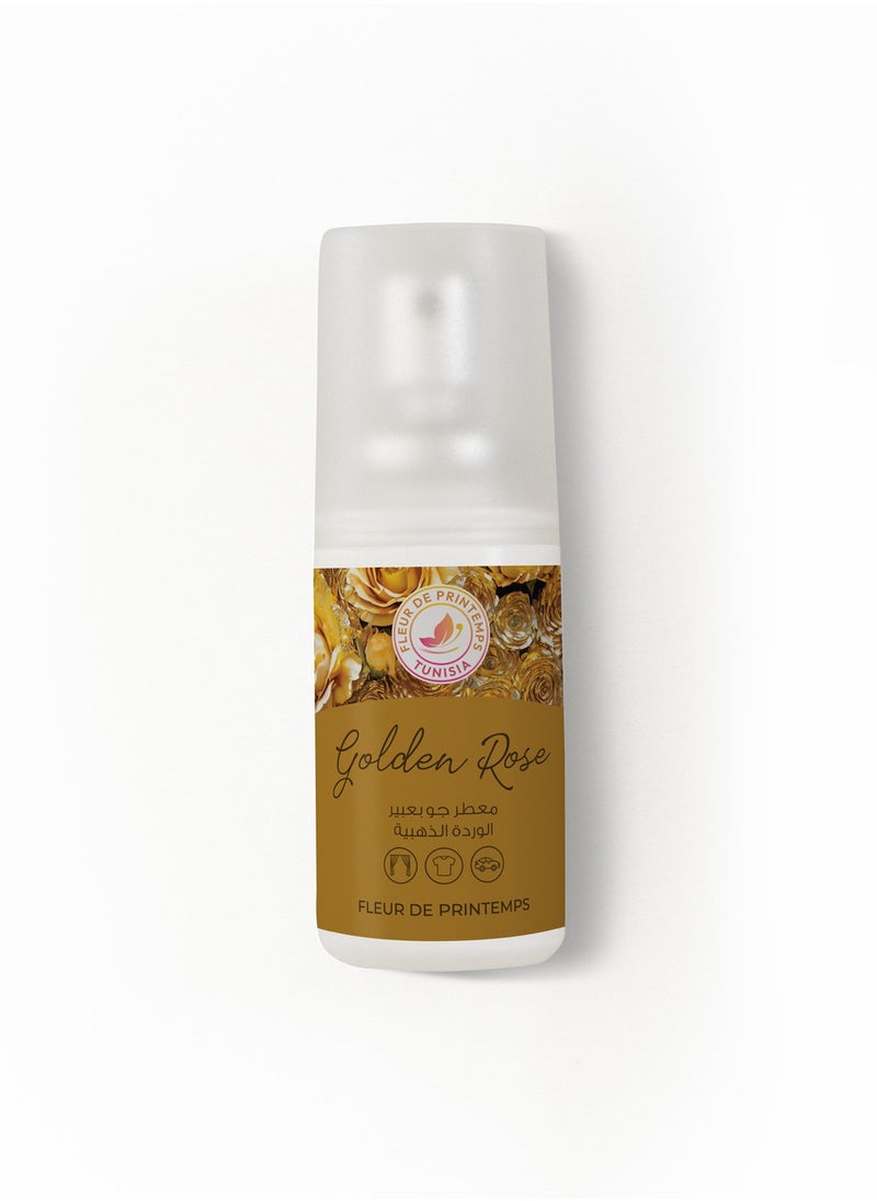 زهرة الربيع | معطر جو برائحة الورد الذهبي | 30 مل | عطر فاخر ورومانسي | خالٍ من الغاز ومضاد للتدخين | مثالي للمنزل والسيارة والمكتب  - Image 3