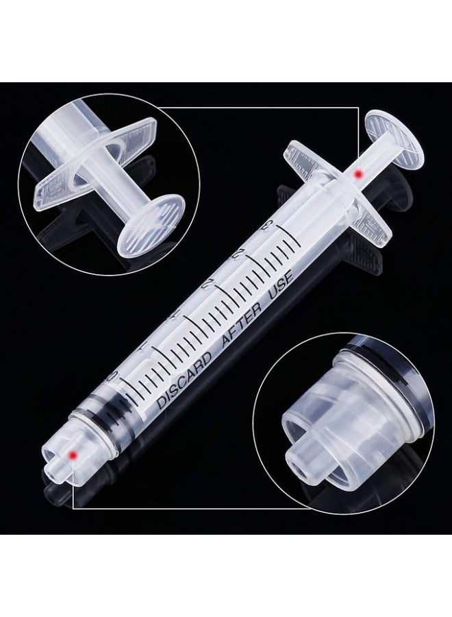Protect Syringes 3ml Luer Lock Without Needles | Individually Sterile Sealed | Disposable Plastic Syringes for Laboratory, Veterinary, Industrial & Liquid Dispensing Use - Image 5