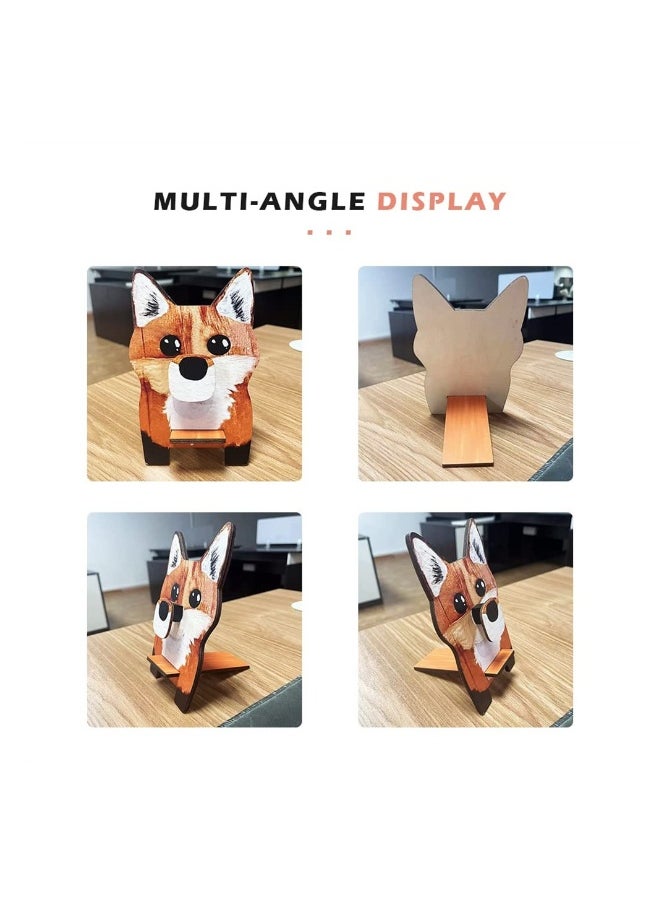 Generic Glasses Holder, Wood Glasses Holder Stand, Cute Animal Handmade Wooden Carving Eyeglass Holder, Sunglasses Display Stand, Cute Animal Handmade Wooden Carving Eyeglass Holder for Home, Office  - Image 5