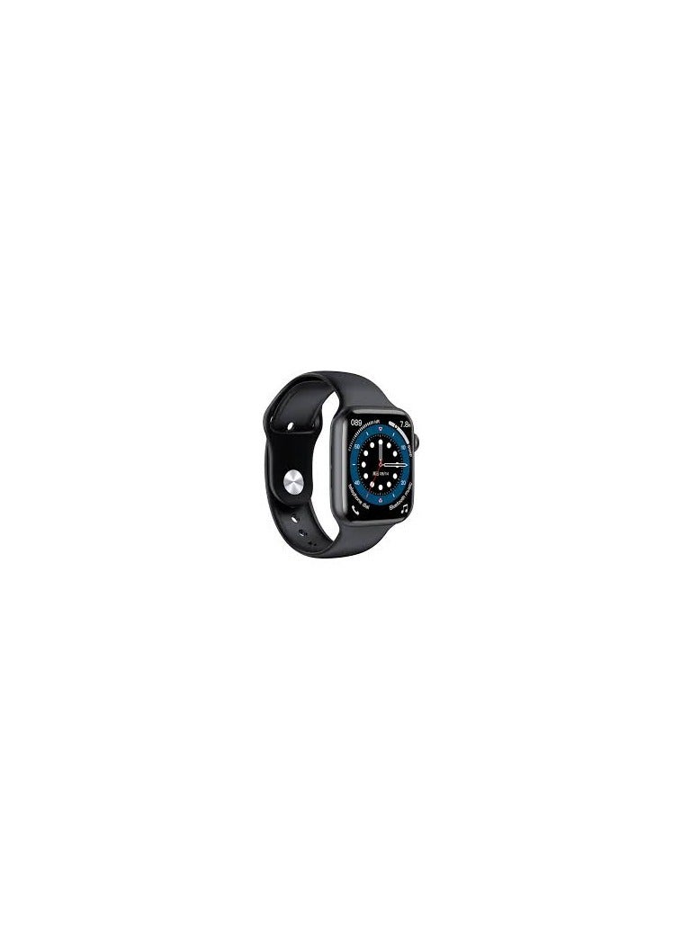 سمارت ساعة سمارت smart watch لون اسود بطارية 180 ملي امبير مقاومة للماء الاتصال:Bluetooth 5.0 الأستماع للموسيقي والتحكم فيها - Image 3