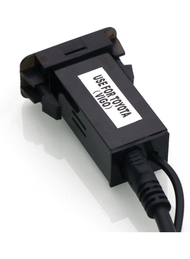 Timloon HDMI Socket Mount Cable +USB Audio Input Use for Toyota FTHD - Image 5