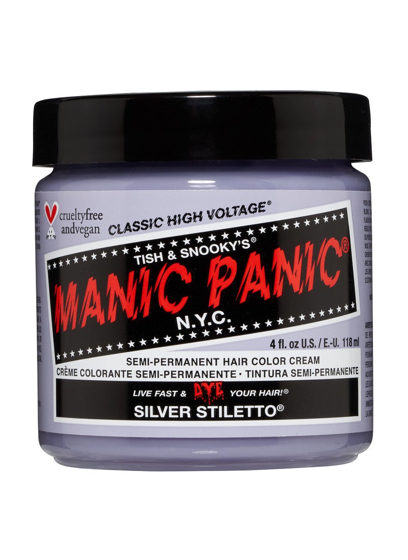 Manic Panic - MANIC PANIC Silver Stiletto Hair Toner Classic - Image 1