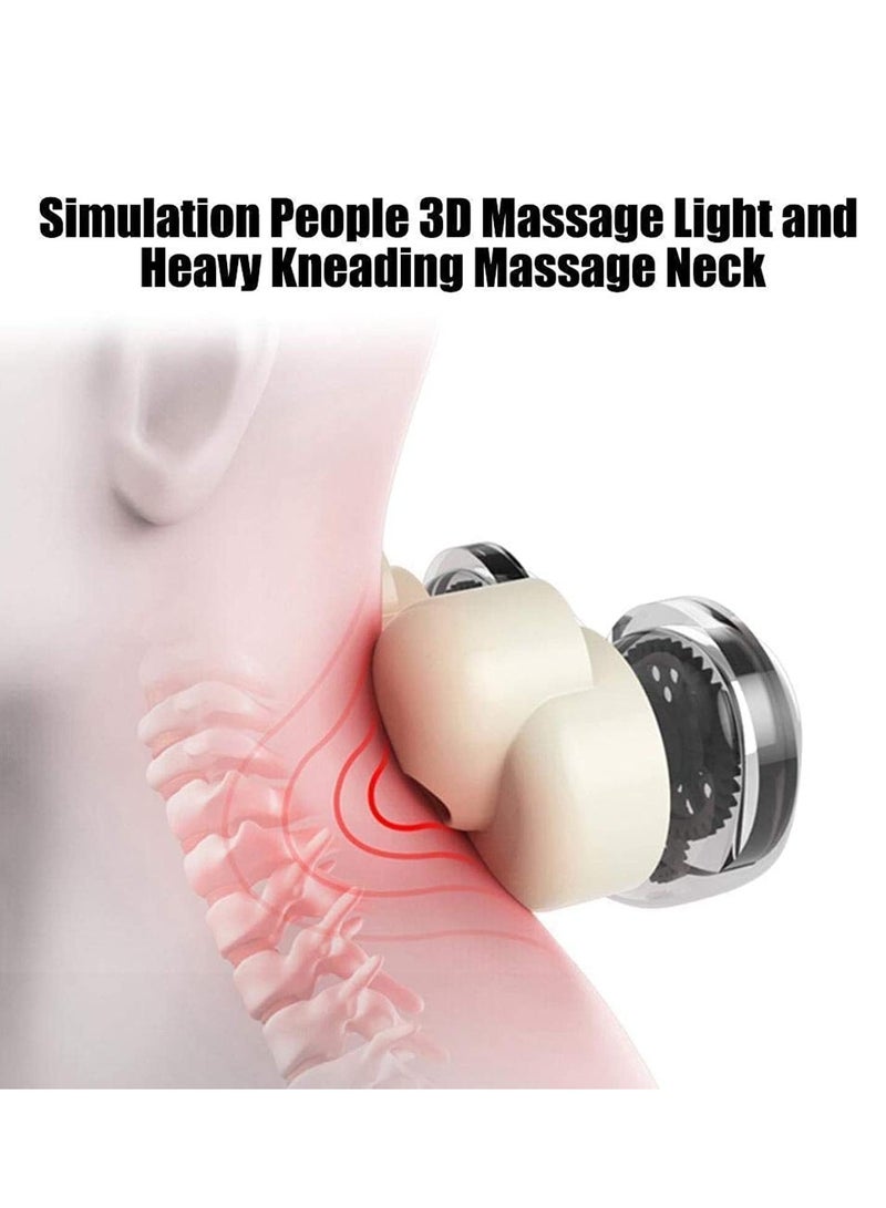 ELTRAZONE Rechargeable U Shaped Cervical Massage Pillow Neck Massager Vibration Pillow, Multifunctional Shoulder and Electric for Relax Muscles Fatigue - Image 3