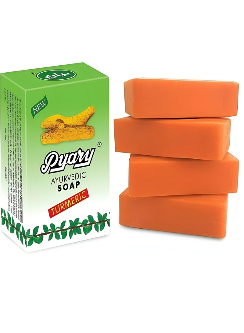 بياري صابون كركم أيورفيدي بالكركم مكونة 12 قطعة - Image 3