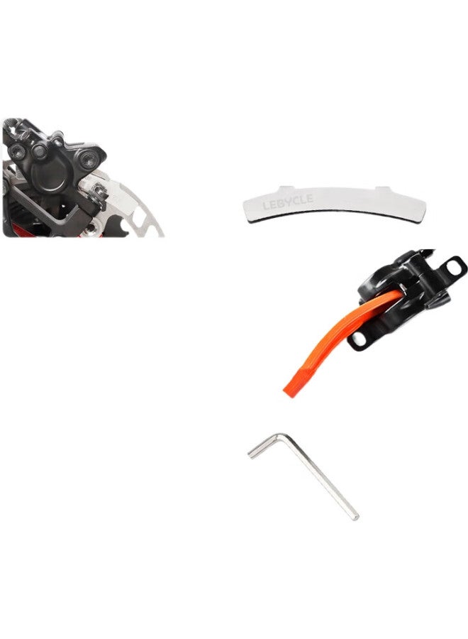 LeBycle Mountain Bike Disc Brake Pads, Resin Oil Brake Pads, Universal Shimano M355 Mt200 Accessories, Complete Set With Tools - 2 Pairs - Image 2