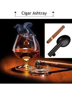 Muyixin Ashtray Portable Travel Ashtrays Creative Stainless Steel Spoon Ashtrays for Gift Home Office  - Image 5