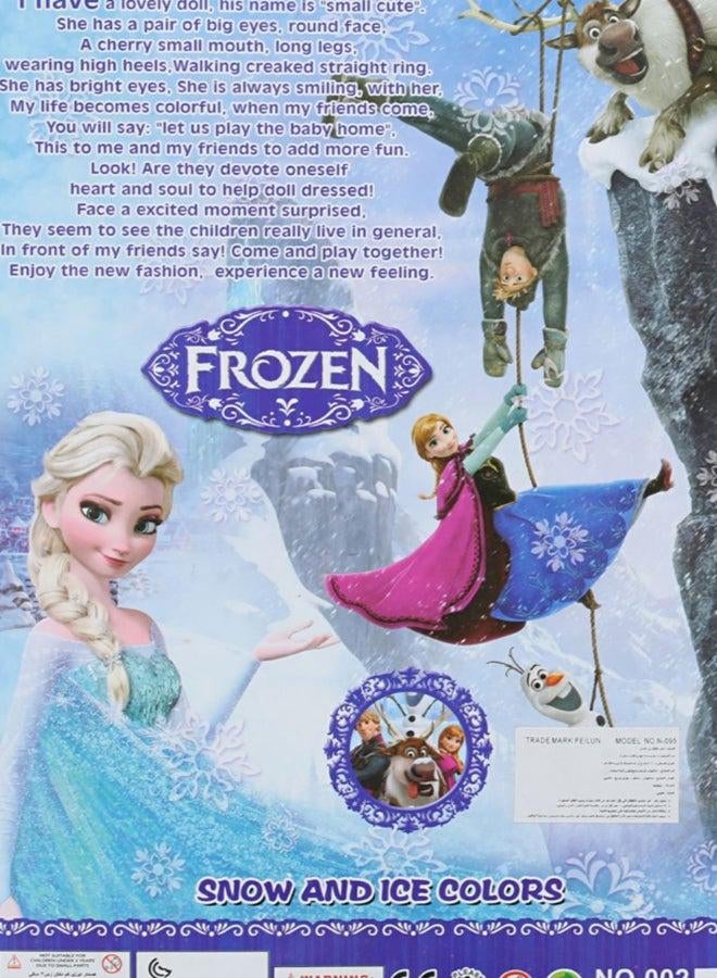 Frozen Dinnerware Frozen 2 Doll Set in Box – Stylish dolls designed with Frozen characters for children, perfect for gifts and imaginative play - Image 2