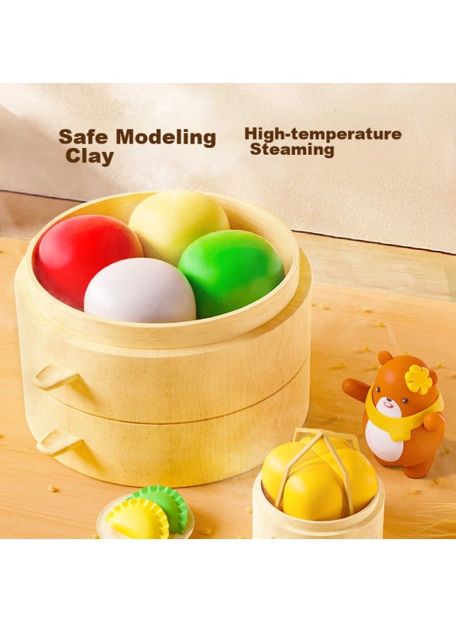 Coloyou 12+4 Bags Of Flour-based Modeling Clay, Portable, Non-toxic, Children's Playdough, Student Craft Clay, Not Ultra-light Clay - Image 4