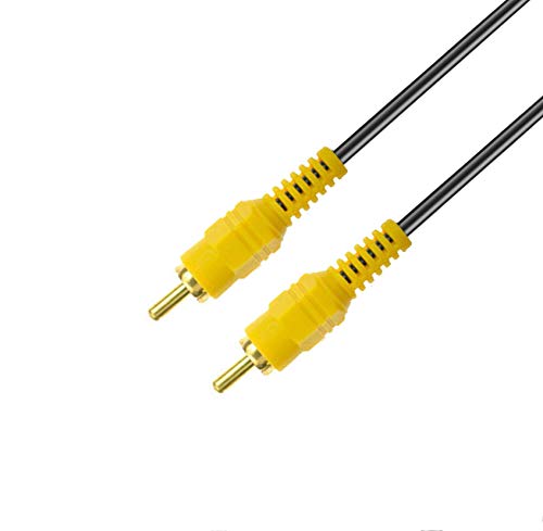 OLLGEN Digital Audio Coaxial Cable,RCA Male to Male Single Plug Cable,Video/Audio Extension Coaxial Cord for Subwoofer Rear View Parking Camera (5M) - Image 4