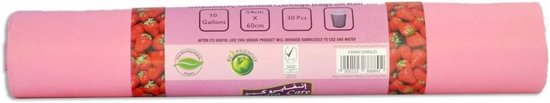 Enviro Care Strawberry Scented Garbage Bags - 54 x 60 cm, 30 Bags - Image 2