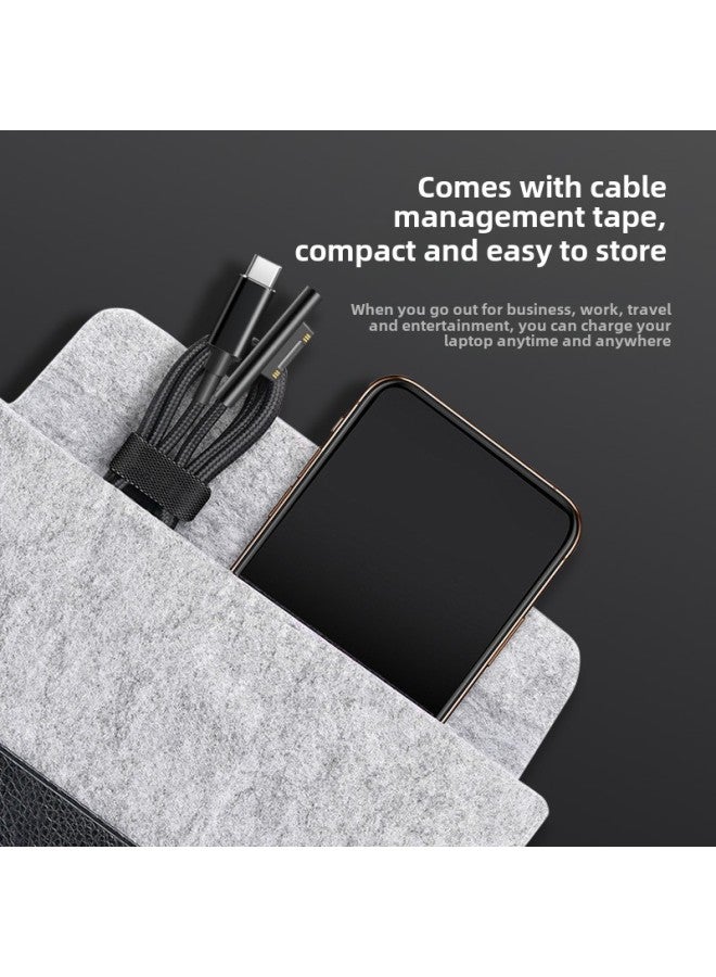 C- Surface Charging Cable For Pro7 Charging Pd100w Compatible Pro3/4/5/6 Microsoft Charging Cable-Color:Surface5 Pvc 1.8m (65w) - Image 5