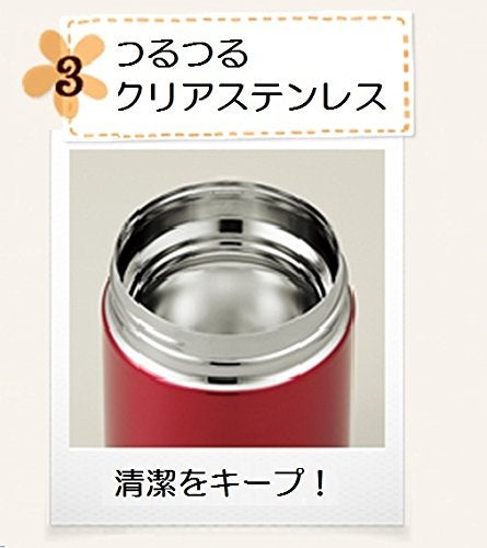Zojirushi Zojirushi SW-EE35-CC Stainless Steel Food Jar  11.8 fl oz (350 ml)  Cream  - Image 4