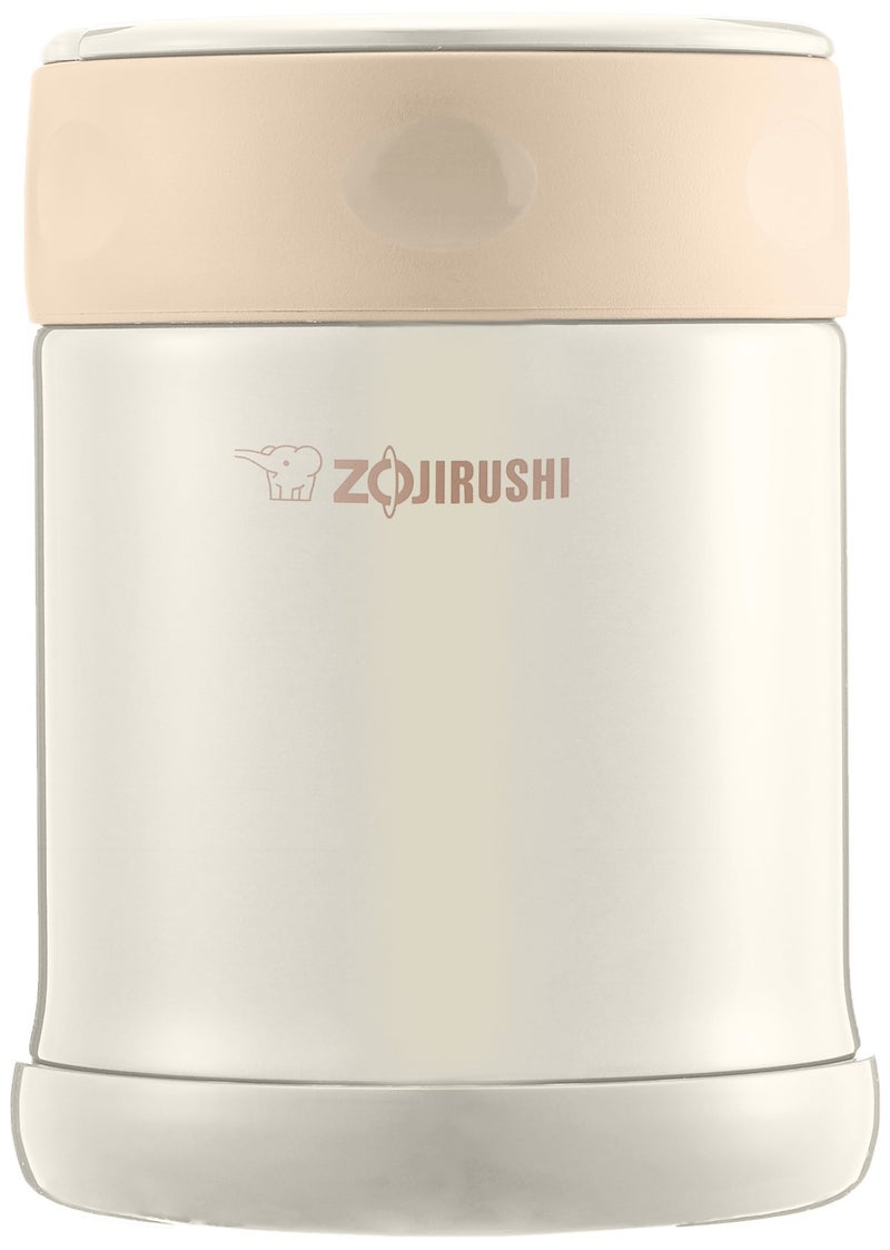 Zojirushi Zojirushi SW-EE35-CC Stainless Steel Food Jar  11.8 fl oz (350 ml)  Cream  - Image 1