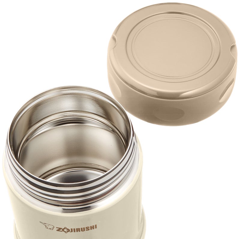 Zojirushi Zojirushi SW-EE35-CC Stainless Steel Food Jar  11.8 fl oz (350 ml)  Cream  - Image 2
