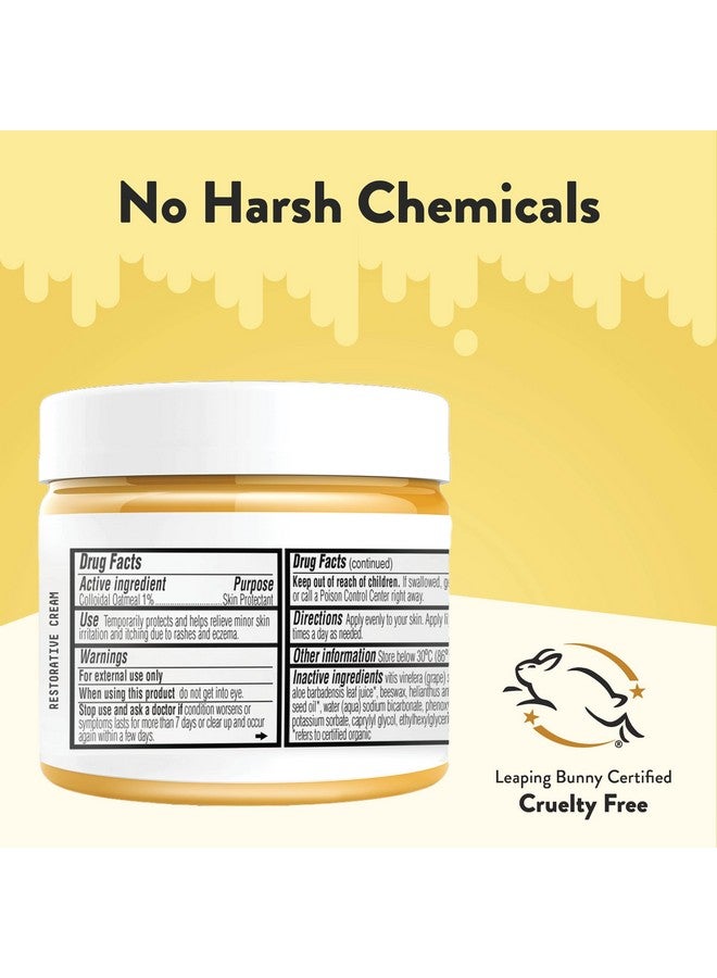 ECZEMA HONEY Nut-Free Original Skin-Soothing Cream - Honey Lotion For Dry & Sensitive Skin - Natural Eczema Cream For Adults & Kids - Itchy Relief Cream For Eczema, Psoriasis, Dermatitis & More (4 Oz)