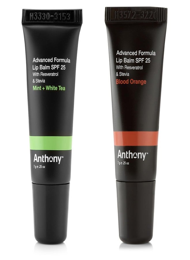 Anthony 25 SPF Lip Balm with Sunscreen for Lips – Contains Green Tea Extract, Shea Butter & Vitamin E – Moisturizing Repair Care Treatment for Chapped & Dry Lips 2-Pack - Image 1