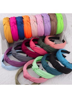 22 Pieces Top Knot Headbands Womens Knotted Headbands Cross Knot Hair Headbands Wide Knot Headband For Women 22 Colors - pzsku/ZDA1D9B5A2ED5FCE69224Z/45/_/1721025068/a4845b5e-4c5d-4baa-bc19-2010a3a7f65d