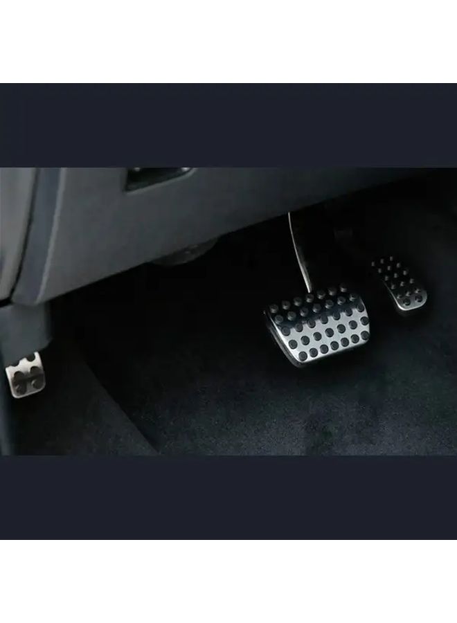 Stainless Steel Throttle Brake And Footbrake Pedal Covers Set For Mercedes Vito V Class V250 V300d Viano Non Slip Racing Pedals Easy Installation Vehicle Customization Sporty Design Precision Fit Durable Material - Image 3