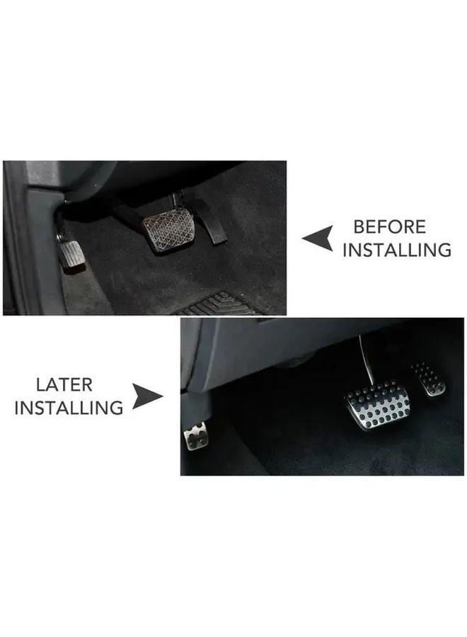 Stainless Steel Throttle Brake And Footbrake Pedal Covers Set For Mercedes Vito V Class V250 V300d Viano Non Slip Racing Pedals Easy Installation Vehicle Customization Sporty Design Precision Fit Durable Material - Image 5