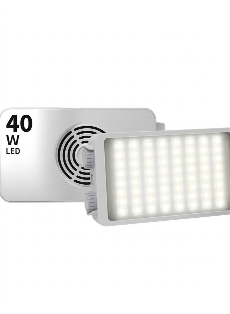 FX Studio LED-C09  ( 40W ) Bi-Color Video Light Panel + Cold show - Image 1