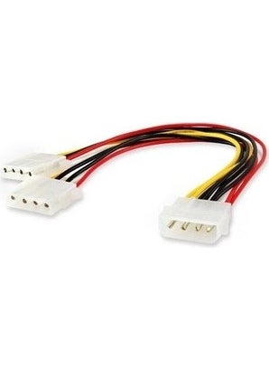 4 Pin Molex 2Lİ Power Multiplexer 2 Output 1 Input Supply Case Power Cable