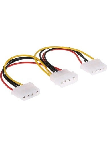 4 Pin Molex 2Lİ Power Multiplexer 2 Output 1 Input Supply Case Power Cable