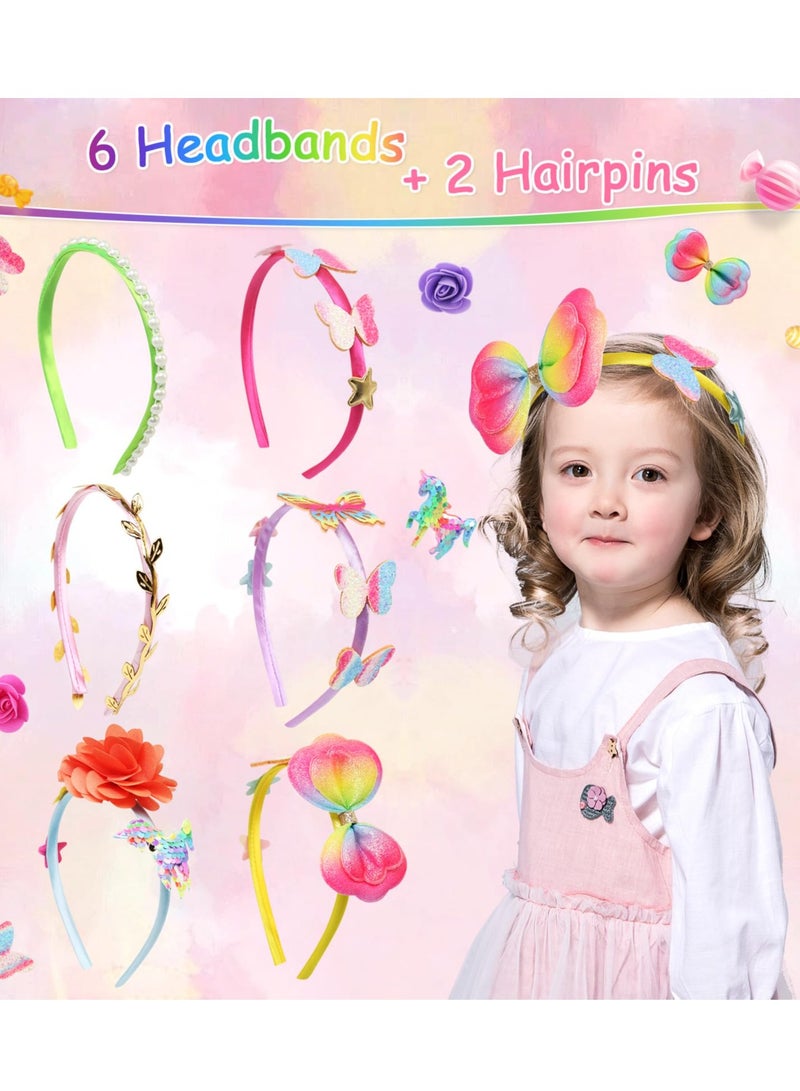 Mordely Girls Toys Age 3-12,Craft Kits Girls Hair Accessories 4-10 Year Old Kids Gifts Toys for Girls Birthday Presents DIY Easter Gifts,Allows Girls to Make Their Unique DIY - Image 2