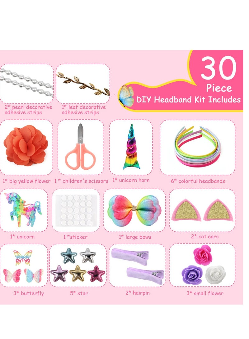 Mordely Girls Toys Age 3-12,Craft Kits Girls Hair Accessories 4-10 Year Old Kids Gifts Toys for Girls Birthday Presents DIY Easter Gifts,Allows Girls to Make Their Unique DIY - Image 3