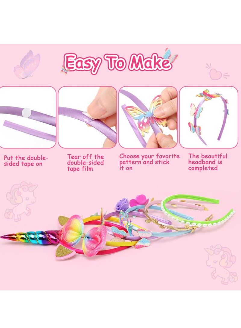 Mordely Girls Toys Age 3-12,Craft Kits Girls Hair Accessories 4-10 Year Old Kids Gifts Toys for Girls Birthday Presents DIY Easter Gifts,Allows Girls to Make Their Unique DIY - Image 4