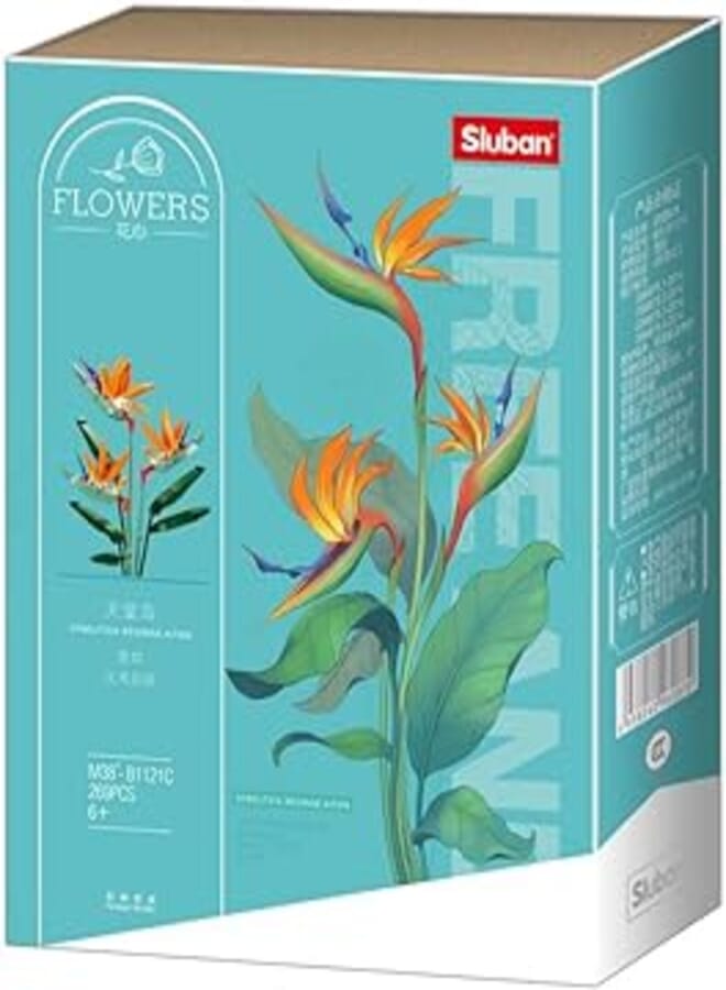 Sluban Flowers-Strelitzia Reginae Aiton 269pcs 12+