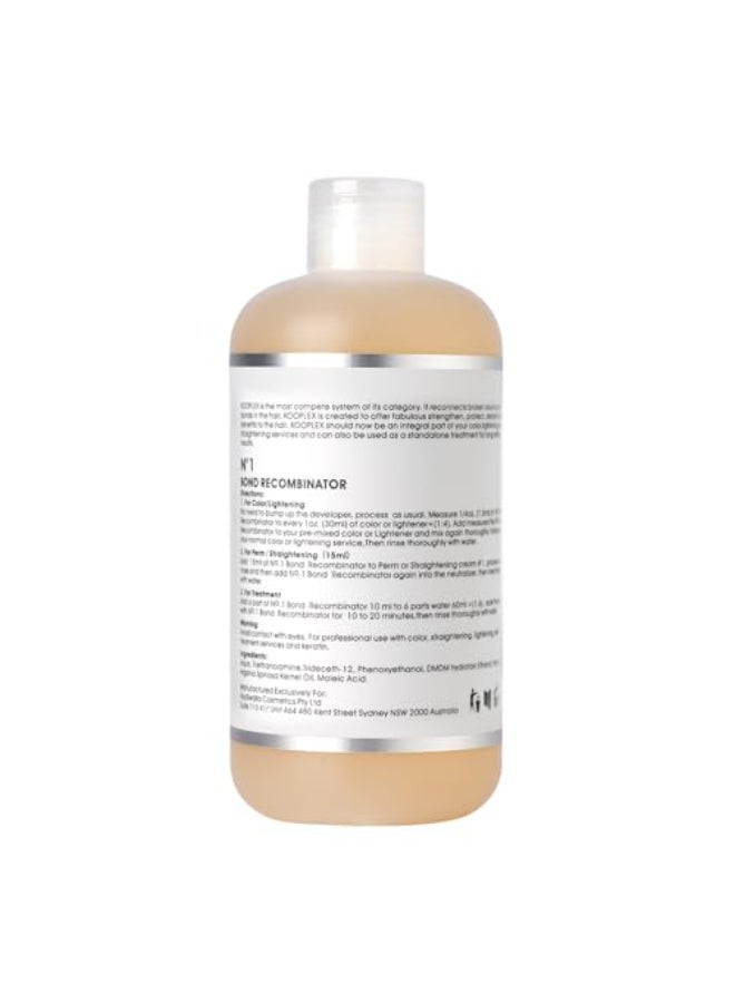 KOOPLEX No1 Bond Recombinator Professional Hair Bond Repair Strengthening Treatment Restores Damaged ColorTreated Hair with Smoothness Shine Salon Use 152floz450ml - Image 3