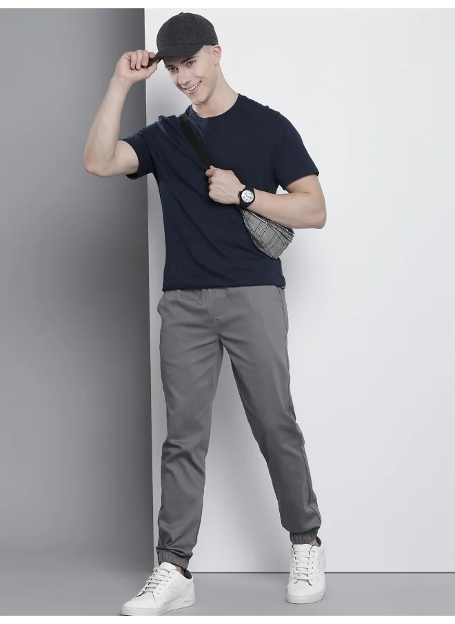 شركة المرآب الهندية Tornado Men Slim Fit Casual Solid Chino Jogger