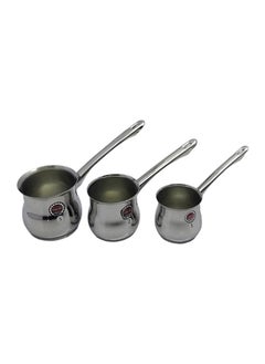 Younesteel Classic Stainless Steel 3-Piece Coffee Pot Set 
