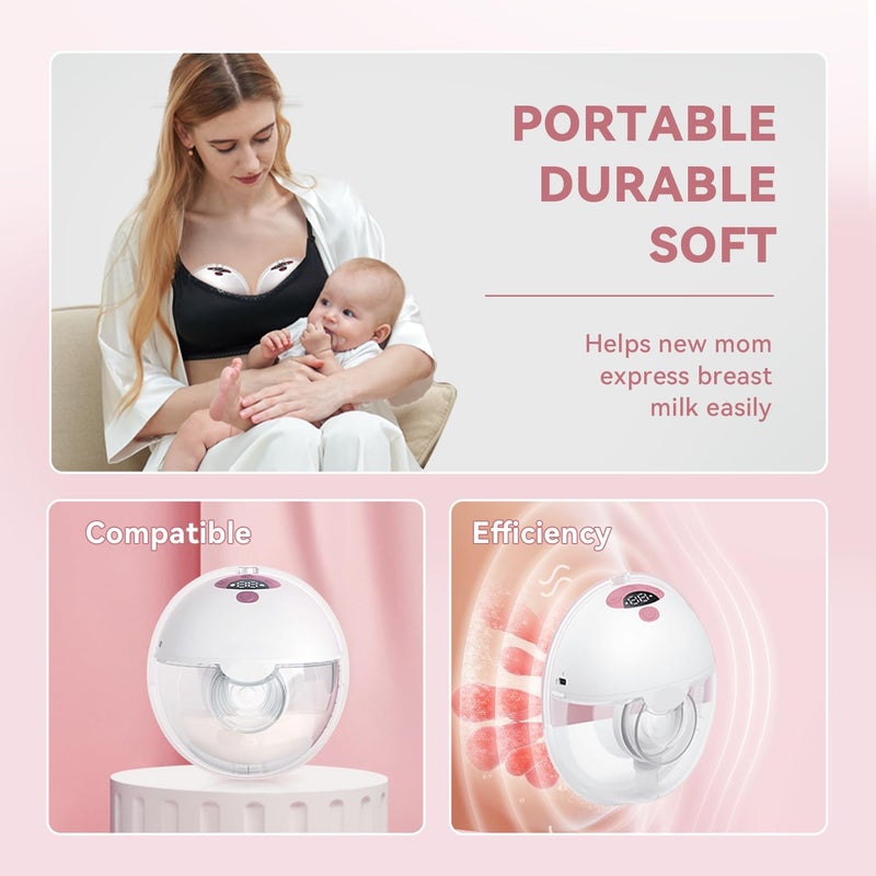 TOVVILD 6PCS Duckbill Valves Compatible with Momcozy M5/M6/V1/V1 Pro/V2/V2 Pro, Breast Pump Replacement Parts Accessories for Momcozy Pump,6PCS - Image 4