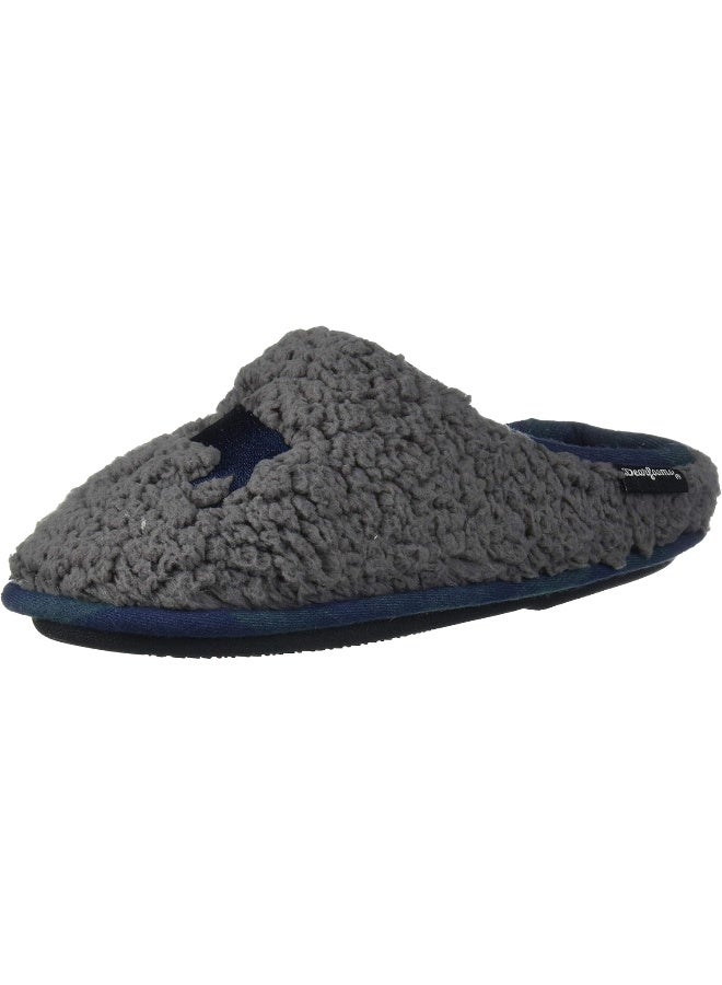 Dearfoams Dearfoams Kids Toddlers Embroidered Animal Character Clog unisex-baby Slipper - Image 1