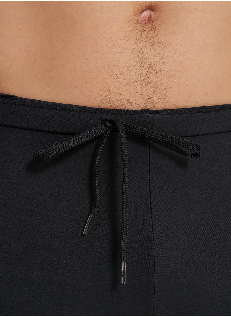 Joss Joss Men's Swimming Trunks-Shorts Black – Elastic Fit, Adjustable Drawcord Waist, Abrasion-Resistant, Durable for Long-Term Use  - Image 3