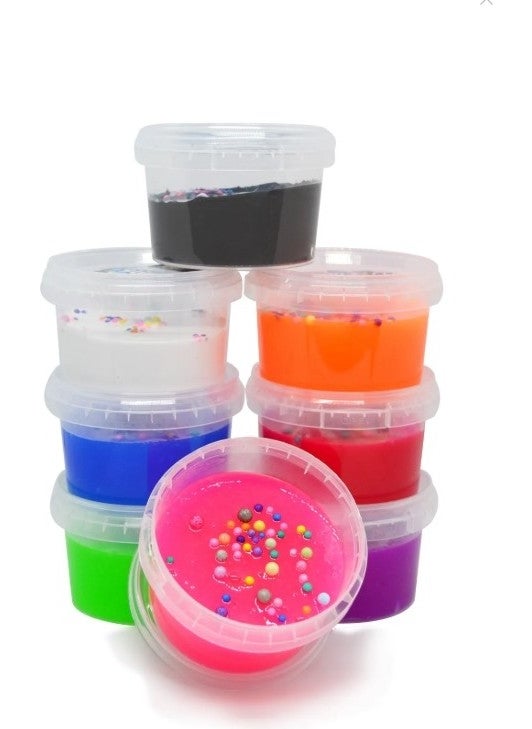 170 gr Fluffy Slime Ready Slime Game 8 Color Set 170X8 1360GR Slime Slime