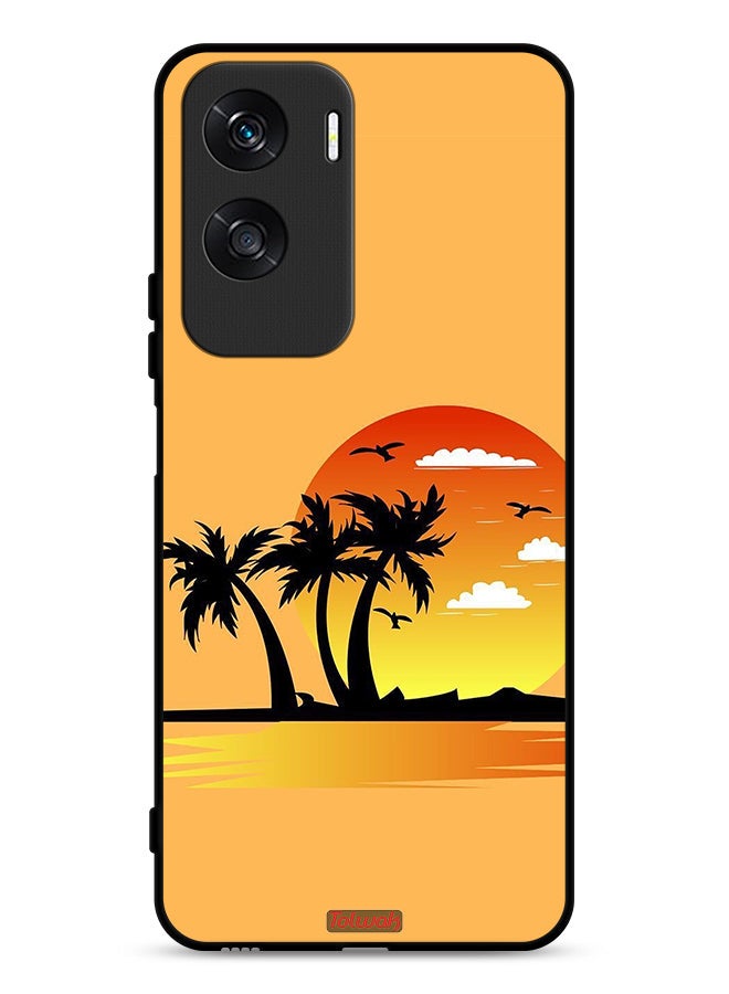 Tolwak Honor X50i 5G Protective Case Cover Drawing Abstract Design - Image 1