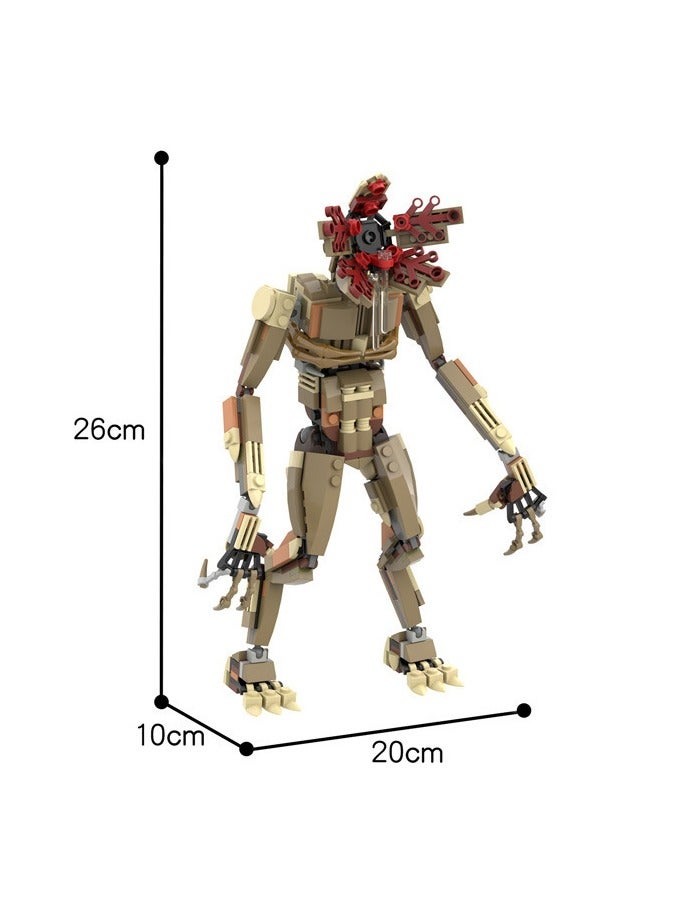 general Stranger Things Building Blocks Set - 26cm Decorative Display Model Replica Building Kit for Fans Home Office Shelf Decoration - Image 2