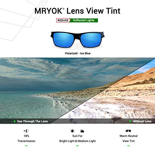 Mryok Polarized Replacement Lenses for Oakley Crosshair S - Ice Blue - Image 5