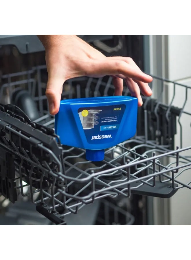 Wessper WashMax Dishwasher Cleaning Liquid 250 ml – Lemon Scent - Image 5