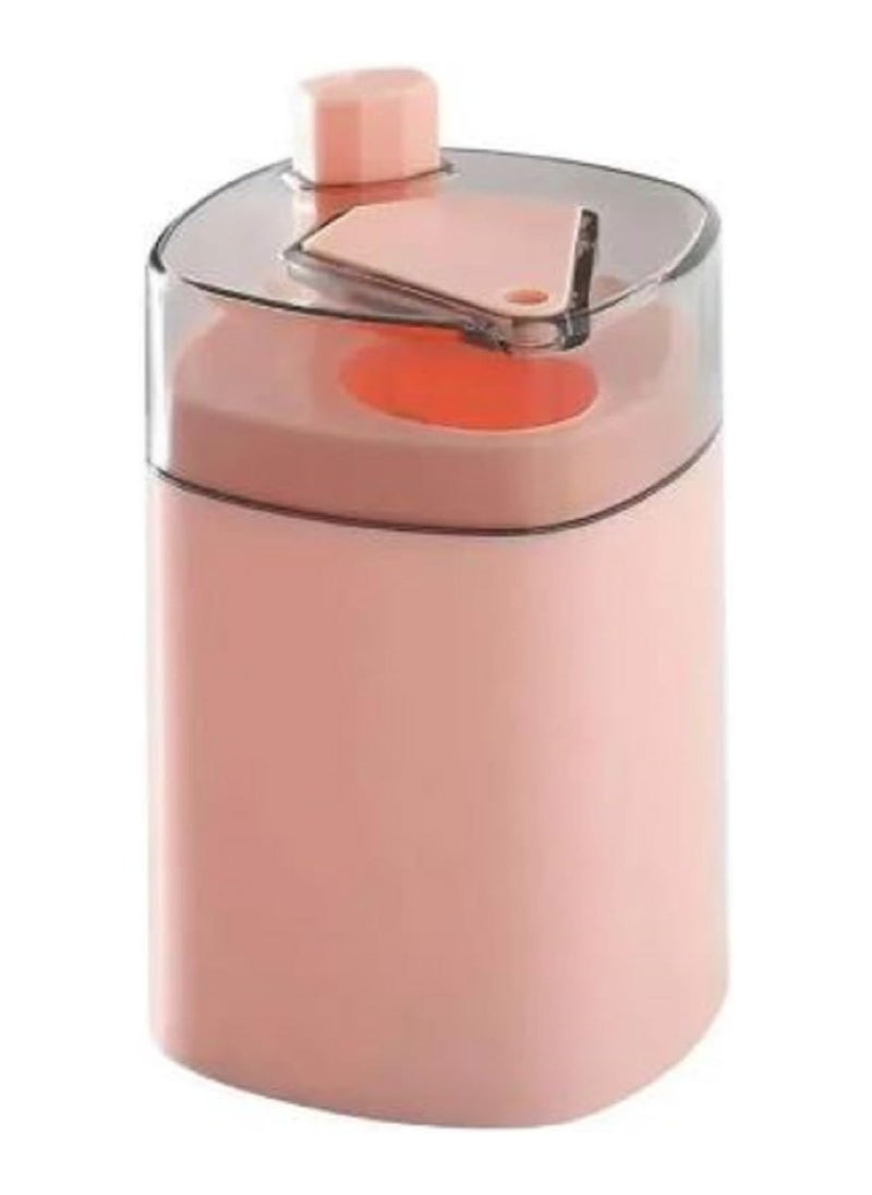 LIMITLESS Toothpick Holder Pop-up Toothpick Automatic Dispenser, Telescopic, Portable Toothpic Storage Organiser Box for Kitchen, Restaurant, Hotel, Office (Pink)  - Image 1
