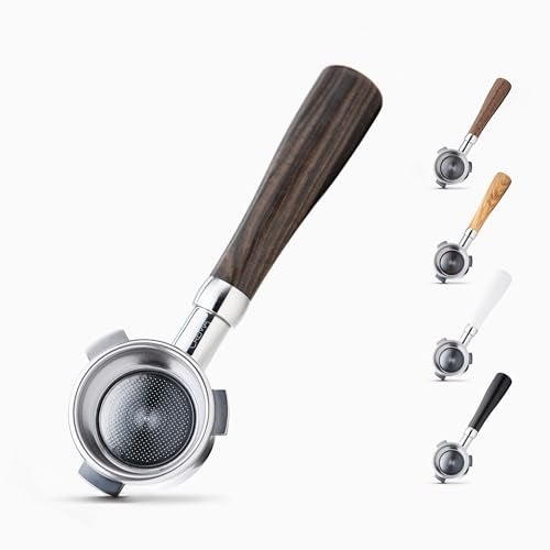 Crema Coffee Products  58mm Bottomless Portafilter  Compatible with Breville DualBoiler Oracle Oracle Touch Only  Not suitable with E61 groupheads Sandalwood