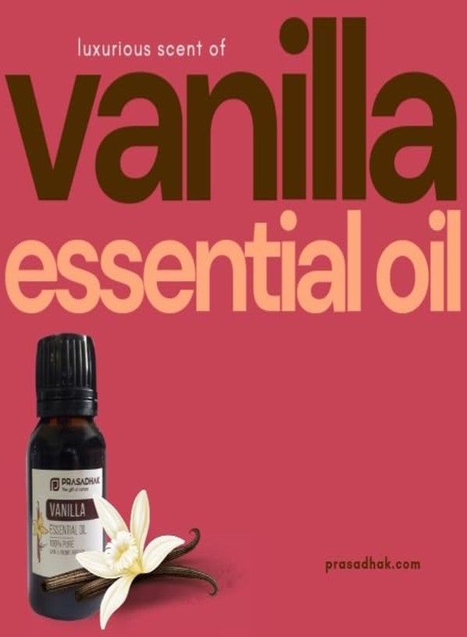 PRASADHAK Vanilla Essential Oil | 100% Pure And Natural | 30 ml - Image 3
