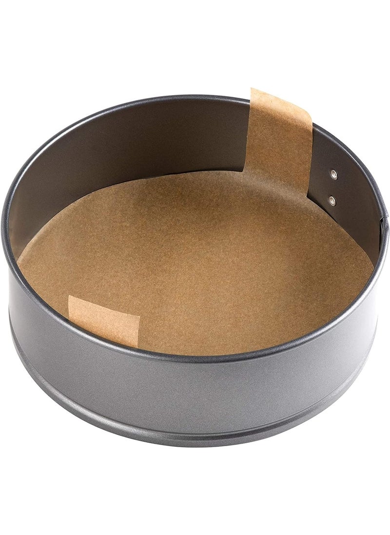 Juvale Juvale Brown Parchment Paper Rounds with Lift Tabs 8 inch Nonstick Cake Pan Baking Liners  100 Sheets  - Image 5