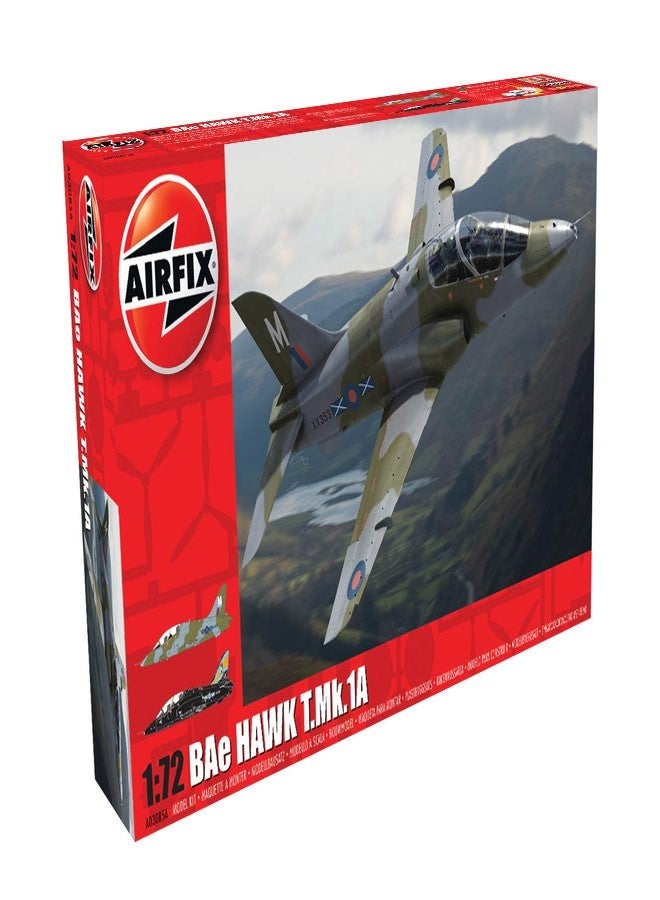Airfix Bae Hawk T.Mk 1A 1:72 Military Aviation Plastic Model Kit A03085A, Multicolor - Image 1
