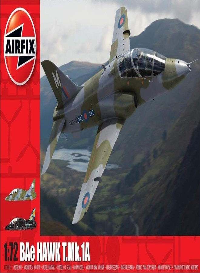Airfix Bae Hawk T.Mk 1A 1:72 Military Aviation Plastic Model Kit A03085A, Multicolor - Image 5