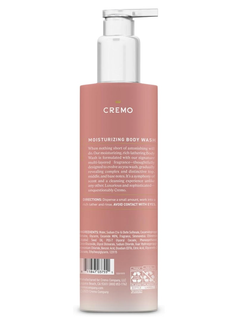 Cremo Skin Moisturizing Wild Iris Musk Women's Body Wash, Notes of Citrus Sorbet, Wild Iris, and Fluffy Musk, 16 Fl Oz - Image 2