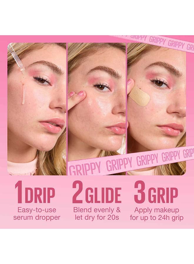 Maybelline New York Grippy Makeup Serum Primer 30ml + Superstay 30H Lumi Matte Foundation 128 - Image 4